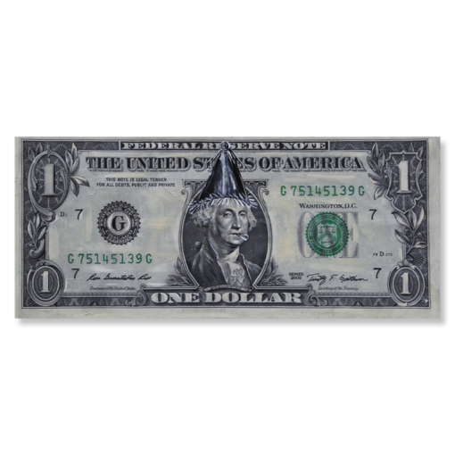 Kangas dollarin setelillä