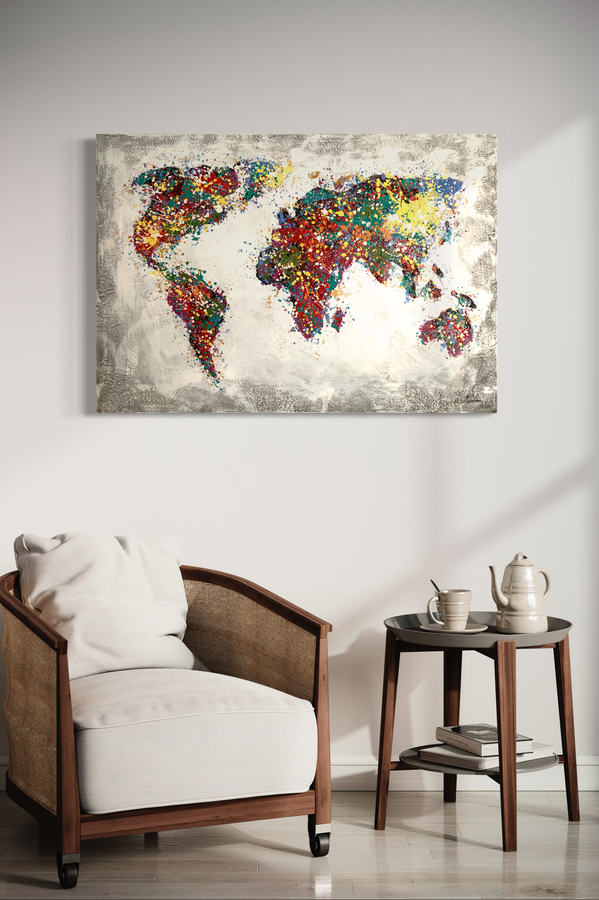 Maalaus maailmankartalla